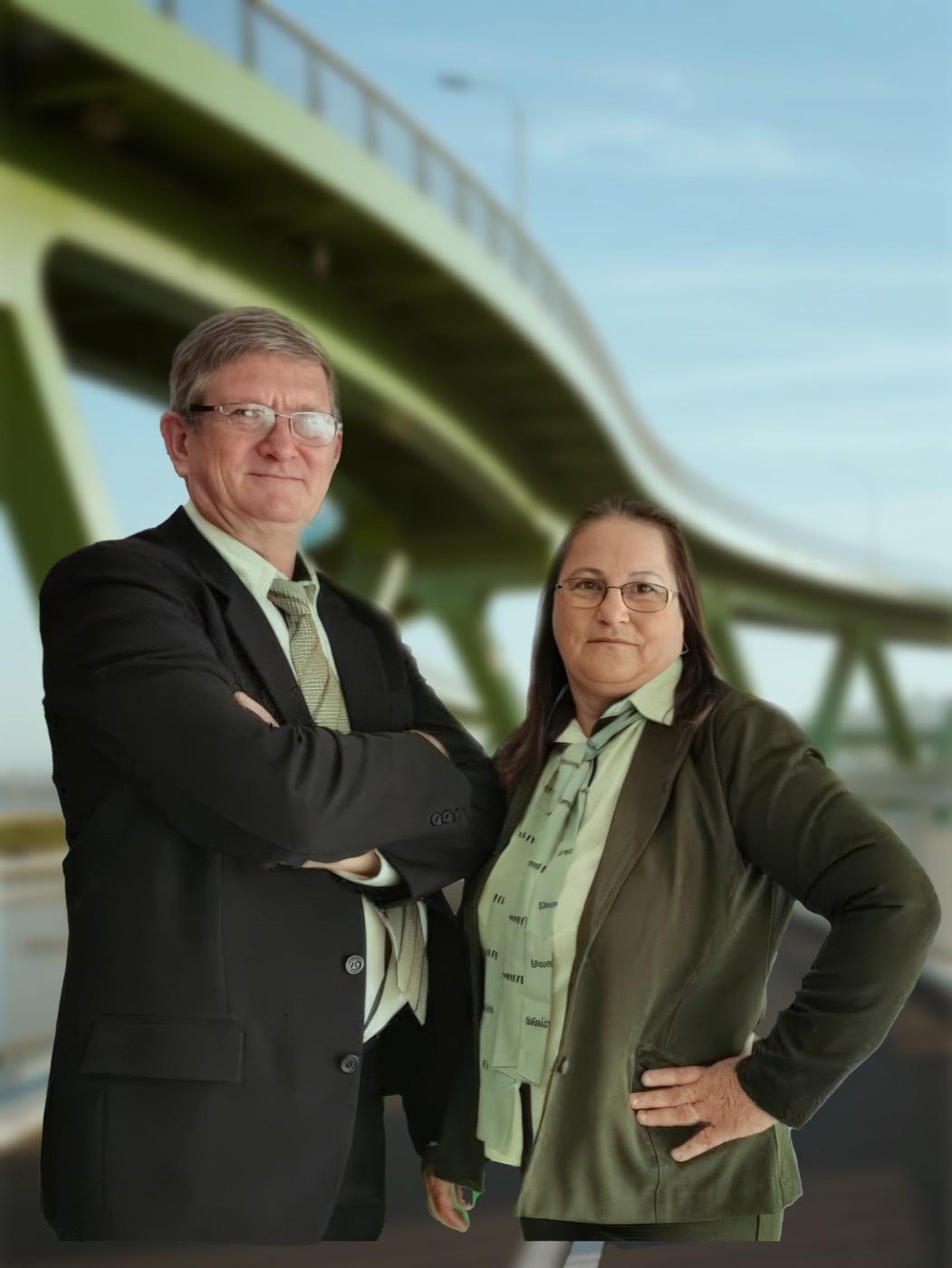 Noeli y Basilio, equipo de Wille Asesoría